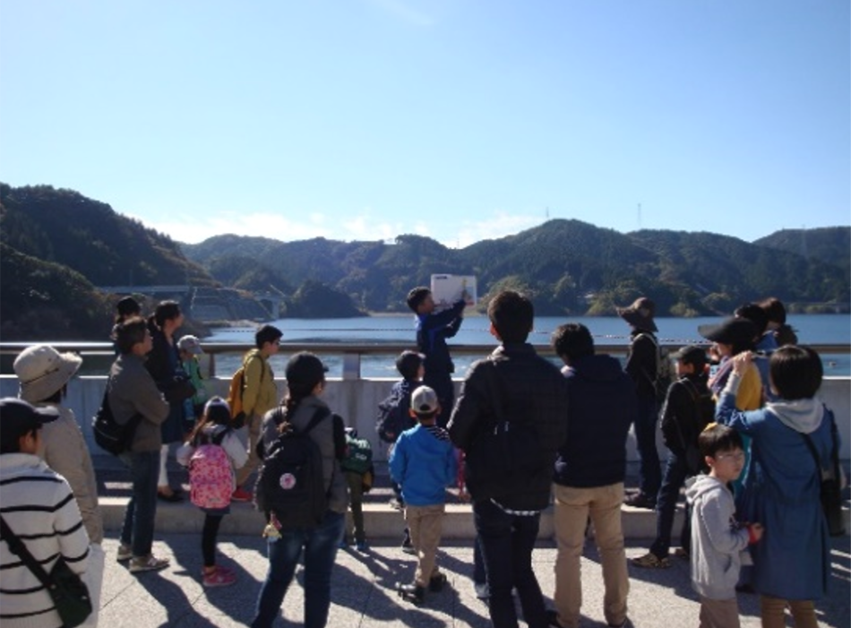 五ケ山ダム見学
